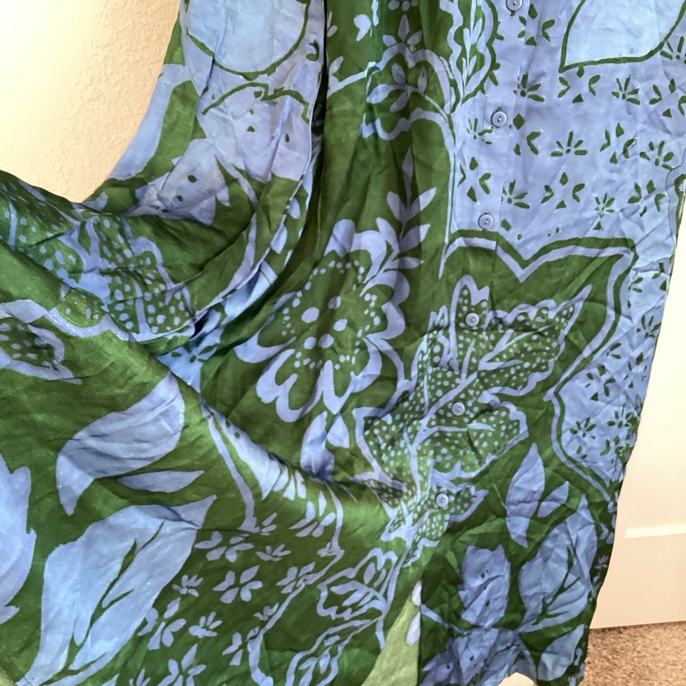 ❌Sold - Anthropologie Long-Sleeve Printed Shirt Dress Corey Lynn Calter - Picture 11 of 15